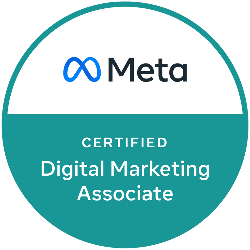 באדג' הסמכת Meta Certified Digital Marketing Associate